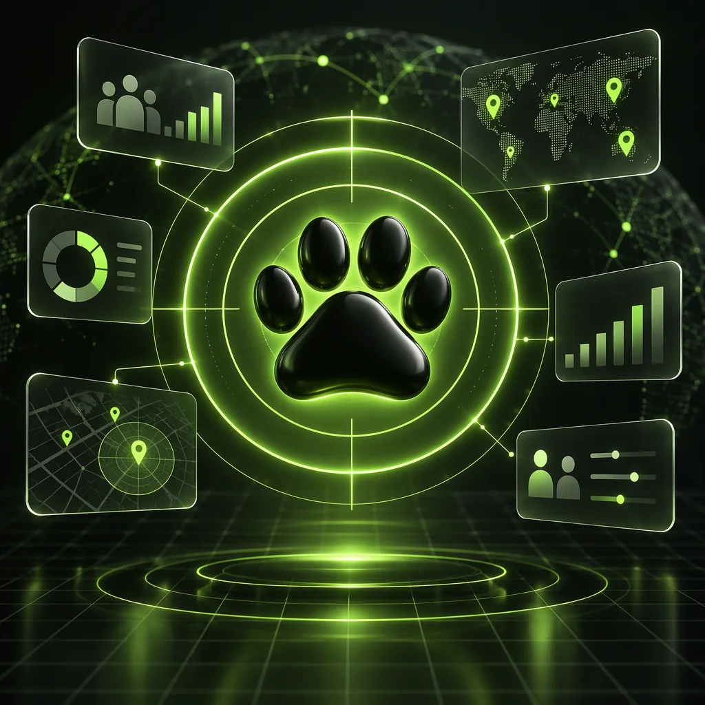 Precision audience targeting visual